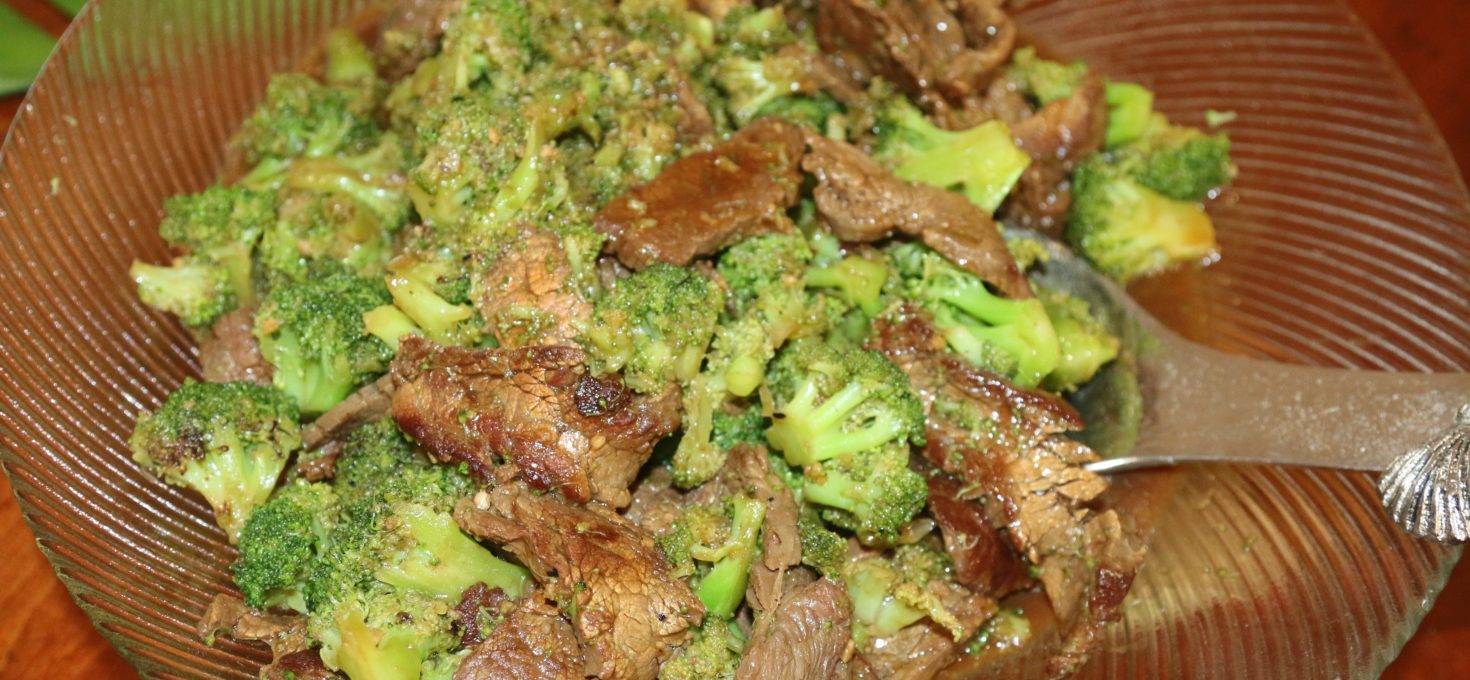 Beef and Broccoli with Oyster Sauce