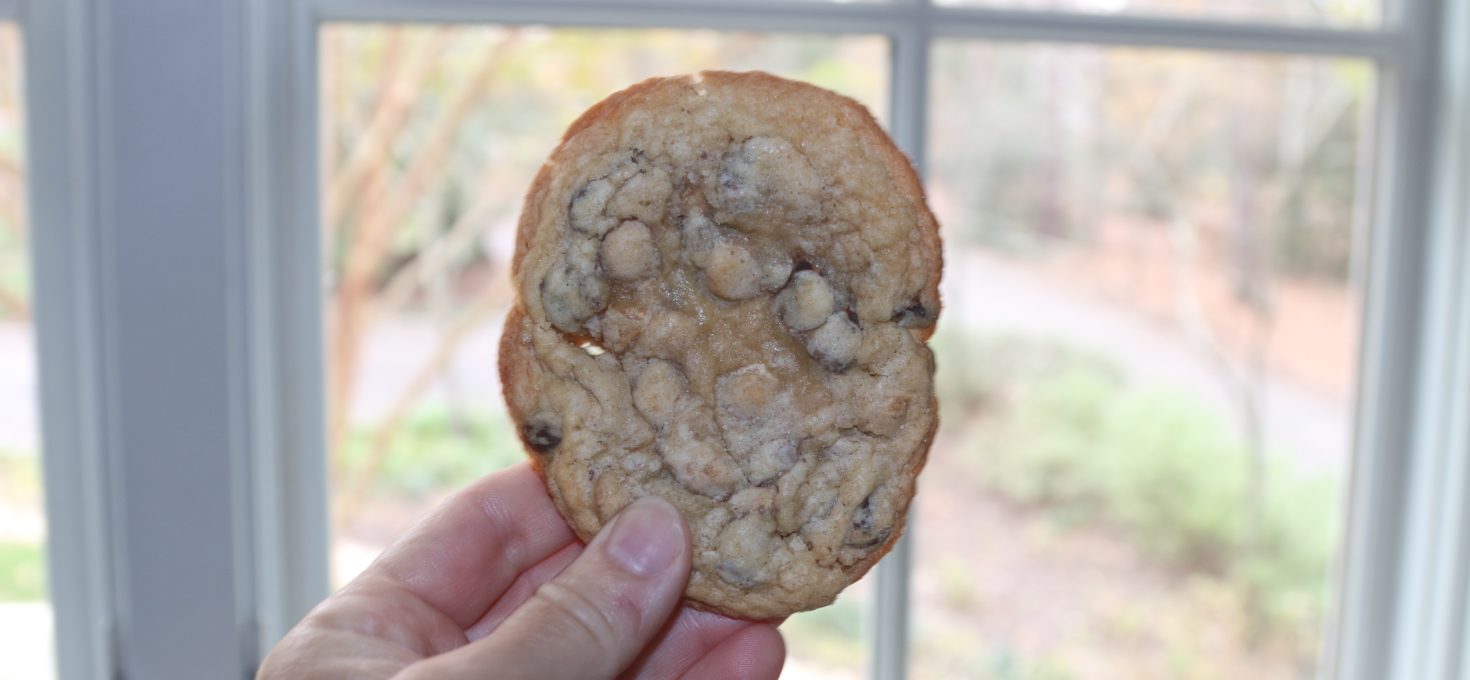 Salted Chocolate Chip Cookies