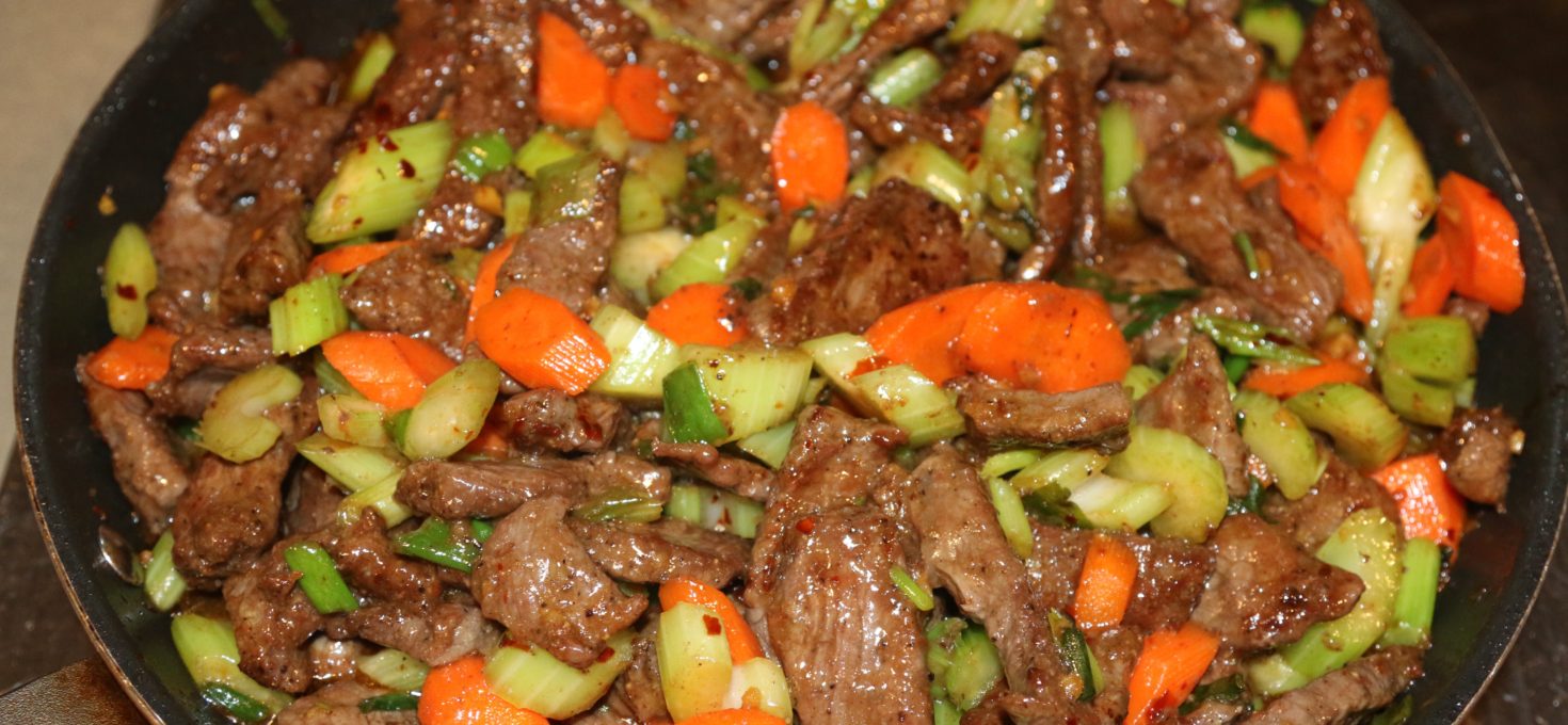 Sichuan Beef Stir Fry