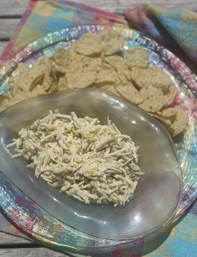Spicy Cheese Slaw