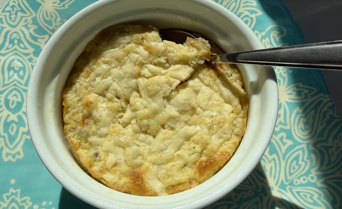 Baked Cottage Cheese Eggs